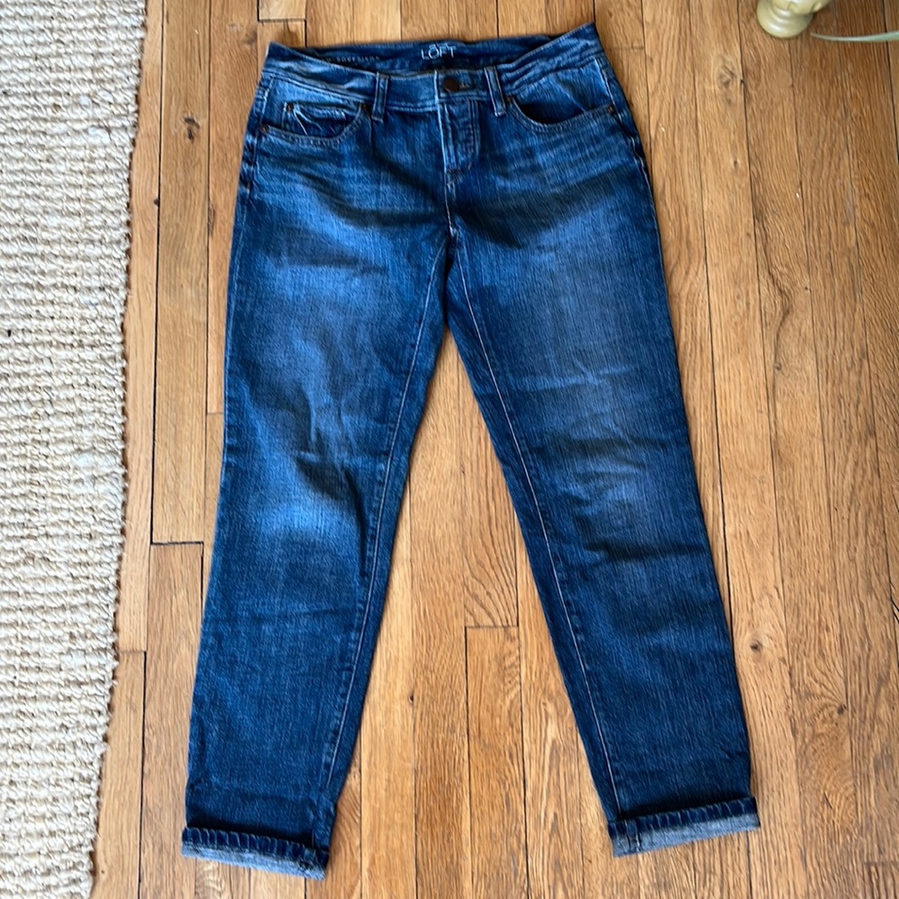 LOFT Boyfriend Jeans